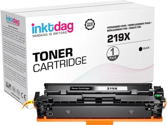 Inktdag compatible HP 219X (W2190X) zwart met chip