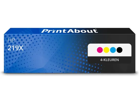 PrintAbout huismerk HP 219X 4-kleurenset