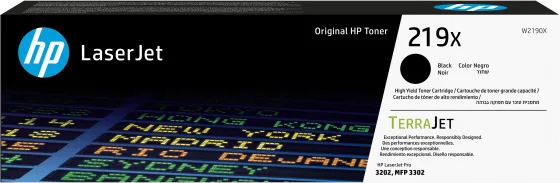 HP 219X zwart originele tonercartridge (W2190X)