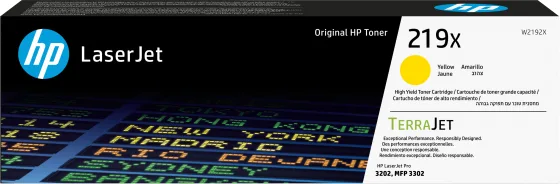 HP 219X geel originele tonercartridge (W2192X)